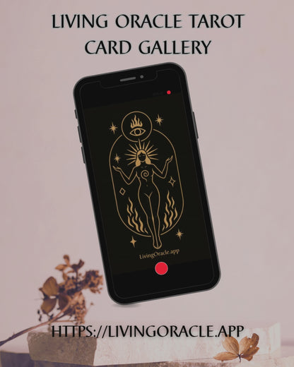 Living Oracle Tarot Cards with App